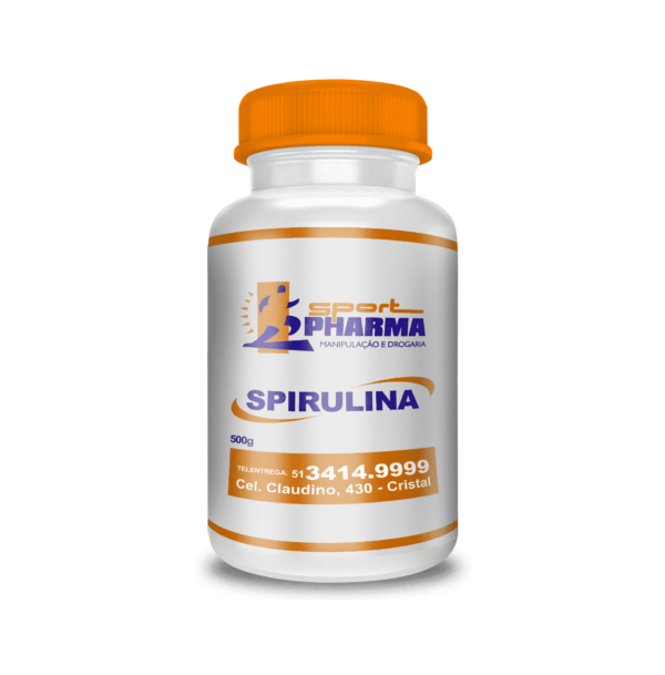 Spirulina 500mg - 60 Cápsulas